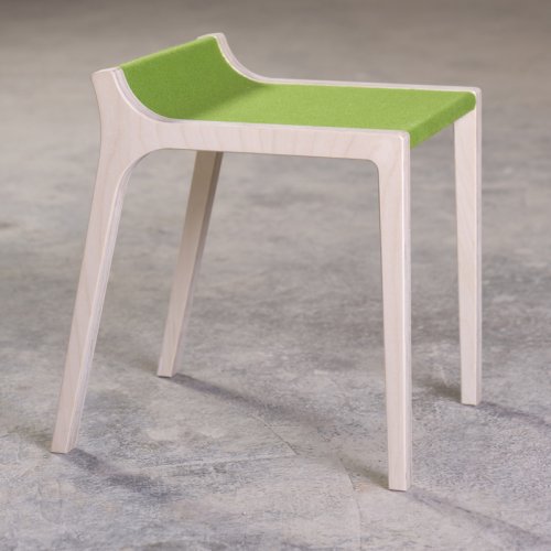 Tabouret enfant design Xarre - Vert